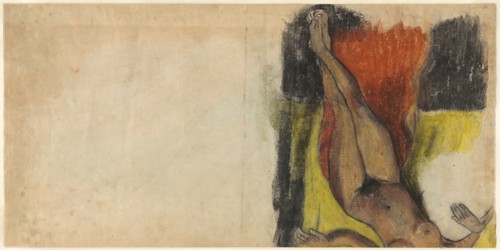 Study for Aita tamari vahine Judith te parari [verso], c. 1894.
