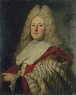 Portrait of a President à mortier in the parliament of Paris, c1700.