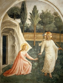Noli me tangere, ca 1442. Found in the collection of the San Marco, Florence.