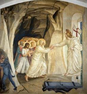 Christ in Limbo, ca 1442. Found in the collection of the San Marco, Florence.