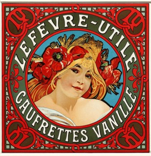 Lefèvre - Utile Gaufrettes Vanille , c. 1900. Private Collection.