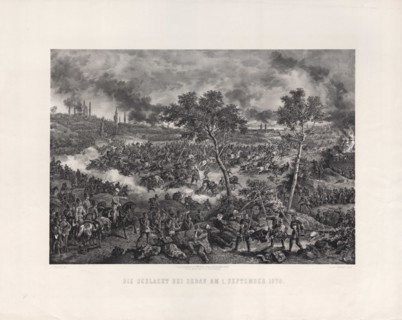 The Battle of Sedan on September 1, 1870, 1871. Private Collection.