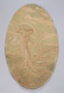 Diana the Huntress. Decorative painting for the Cafe de Paris, c1900.