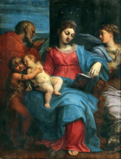 The Holy Family with Saint Margaret, ca. 1600. Creator: Carracci, Agostino (1557-1602).