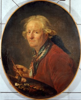 Autoportrait de Nicolas-Bernard Lépicié (1735-1784), .