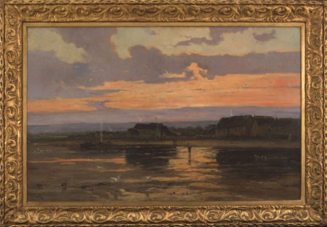 Solitude, in the evening: Morsalines (Channel), c1887.