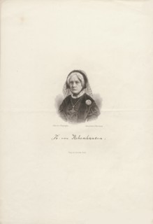Portrait of Elise von Hohenhausen (1789-1857), 1890. Private Collection.