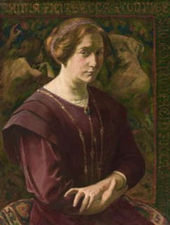 Anna Filiabella, portrait of the artist's wife, 1913.