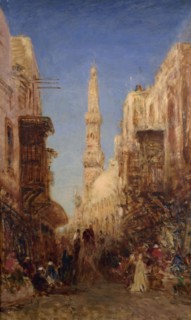 Rue du vieux Caire, between 1885 and 1890.