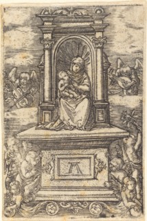 The Beautiful Virgin of Regensburg on an Altar, c. 1519/1520.