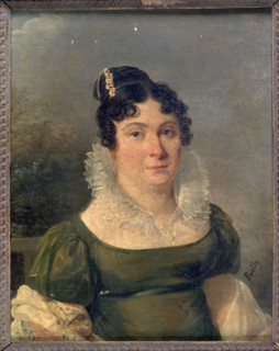 Portrait of Mrs. Gustave Pourlin (Empire period), between 1804 and 1814.