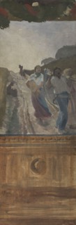 Esquisse pour la mairie du 4ème : Le retour des champs, 1884.