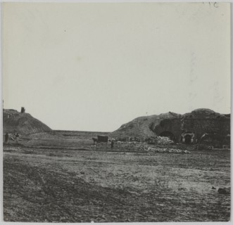 Panorama de la Brèche, Fort d'Issy, Issy-les-Moulineaux, 1871.