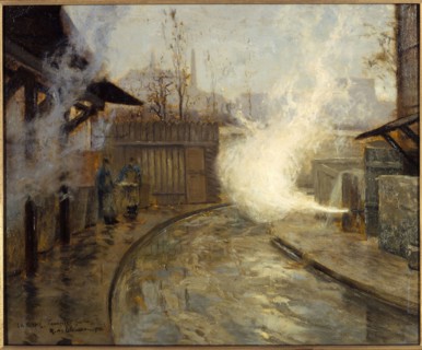 The Guillou Tannery, on the Bievre, 13th arrondissement, 1904.