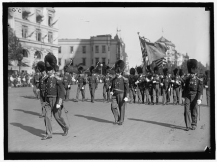 Parade On Pennsylvania Ave - Marching Band, between 1910 and 1921.