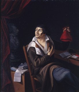 Portrait of Jean-Paul Marat (1743-1793), publicist and politician, c1793.