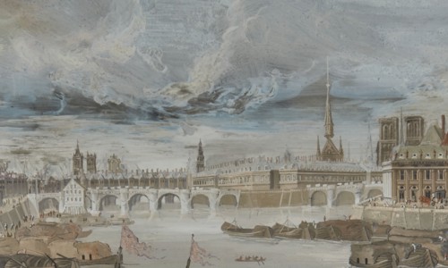 View of the Seine from the Pont Rouge.