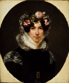 Portrait of Madame Bernard-Léon, wife of the actor, c1825.