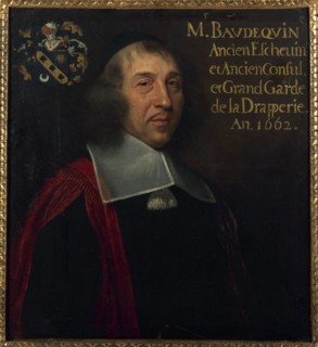 Portrait de Nicolas Baudequin, échevin de la Ville de Paris, 1662.