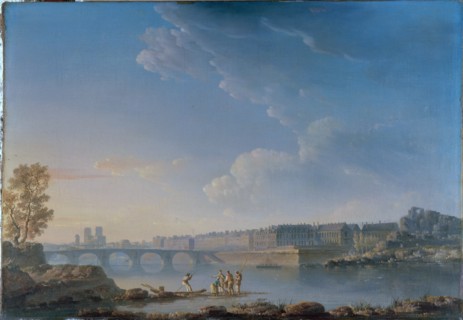 The Pont de la Tournelle, Île Saint-Louis, Île Louviers, c1780.