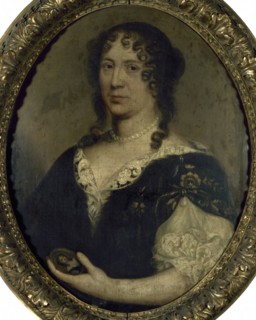 Portrait de femme, autrefois identifiée comme Mme de Sévigné, c1680.
