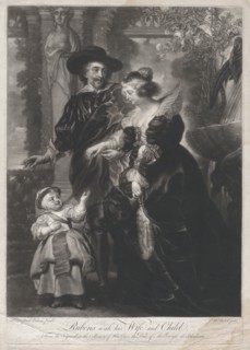 Rubens, his wife, Helena Fourment, and their son, Frans, ca. 1740-65.