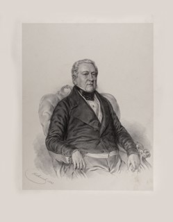 Portrait of Raphael Georg Kiesewetter (1773-1850), 1847. Private Collection.