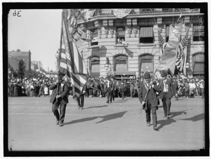 Parade On Pennsylvania Ave - South Dakota Unit, between 1910 and 1921.