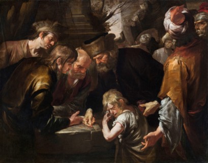 Joseph sold by his brothers, First Half of 17th cen. Private Collection.
