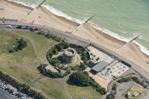 The Wish Tower, Martello Tower number 73, Eastbourne, East sussex, 2016.