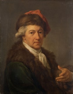 Self-Portrait in the Polish National Costume, 1790s. Creator: Bacciarelli, Marcello (1731-1818).