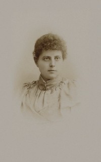 Portrait of the writer Clara Nast (1866-1940), 1890. Private Collection.
