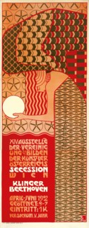 Poster for the XIV exhibition of the Vienna Secession, 1902. Private Collection.