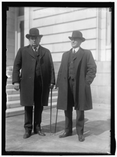 John Hollis Bankhead and son William B. Bankhead, between 1913 and 1917. American politicians.