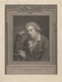 Portrait of Friedrich von Schiller (1759-1805), 1793. Private Collection.