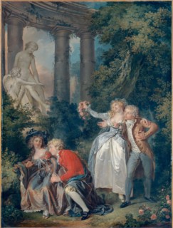 L'Offrande à Vénus (An Offering to Venus), 1786. Creator: Trinquesse, Louis Rolland (c. 1746-1800).