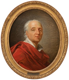 Portrait of Denis Diderot (1713-1784), writer and philosopher, 1784.