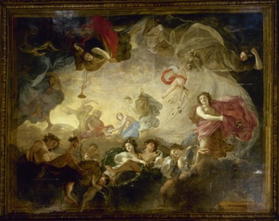 Rising of Dawn, also known as Apollo and the Hours, between 1652 and 1655.