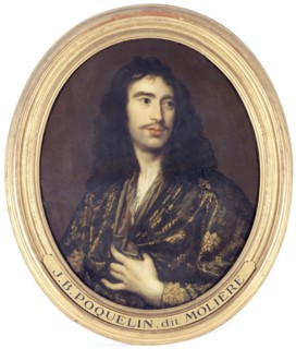Portrait of Molière (1622-1673), dramatic author and actor, between 1801 and 1900.