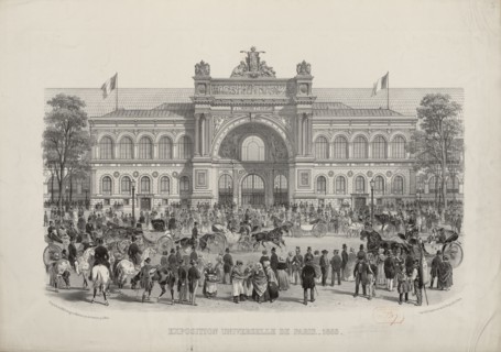 The 1855 Exposition Universelle in Paris (Exposition Universelle de 1855), 1855. Private Collection.