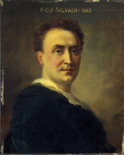 Portrait of Eugène Silvain (1851-1930), member of the Comédie-Française, 1883.