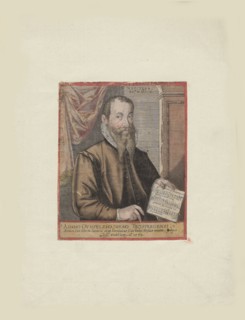 Portrait of the composer Adam Gumpelzhaimer (1559-1625), 1605. Private Collection.