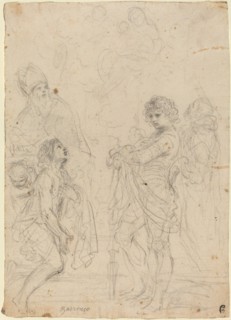 Madonna and Child with Saints Gimignano, John the Baptist, George and Peter Martyr.
