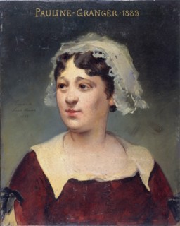 Portrait of Pauline Granger (1833-1913), member of the Comédie-Française, 1883.