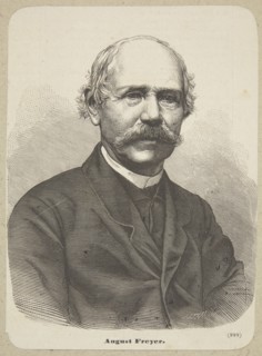 Portrait of the organist and composer Karol August Freyer (1801-1883). Private Collection.