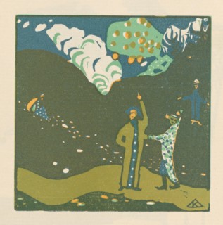 Apple Tree (Apfelbaum). From Klänge (Sounds) , 1913. Private Collection.