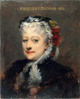 Portrait of Madeleine Brohant (1833-1900), member of the Comédie-Française, c1885.