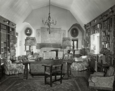 Virginia House, Library, Richmond, Henrico County, Virginia, 1929-1930.
