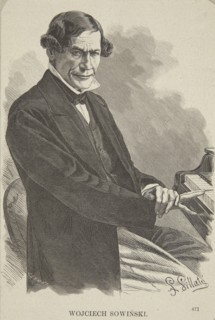 Portrait of the pianist and composer Wojciech Albert Sowinski (1805-1880). Private Collection.