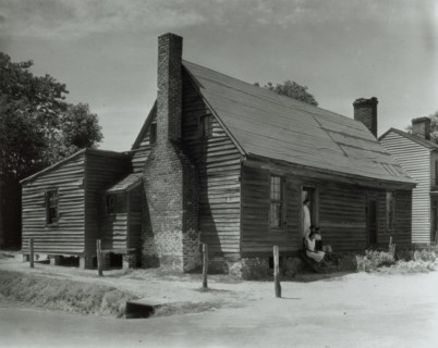 Minor houses and details, Blandfields, Dinwiddie County, Virginia, 1933.